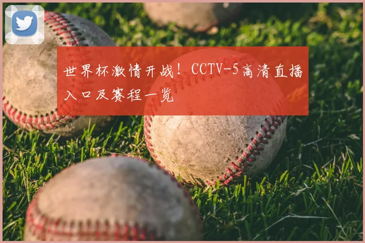 世界杯激情开战！CCTV-5高清直播入口及赛程一览