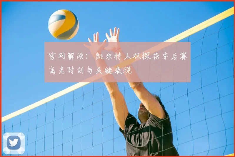 官网解读：凯尔特人双探花季后赛高光时刻与关键表现